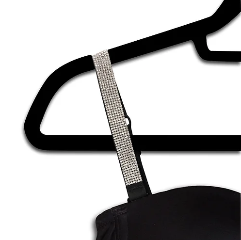 Crystals on a Black Strap pre order