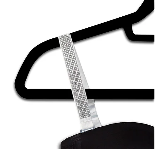 Crystals on a White Strap