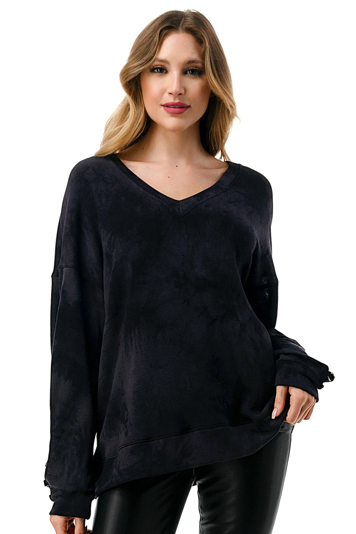 Long Sleeve Top with open arm design