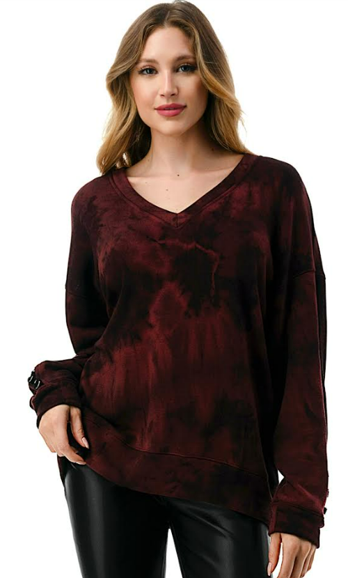 Long Sleeve Top with open arm design